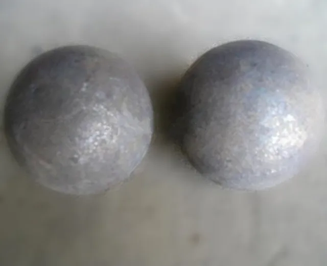 60mm forged steel grinding balls of high hardness in ball mill mines industry