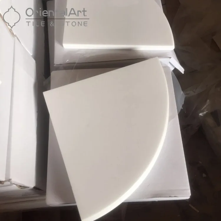 
China Best Oriental Art Stone cheap white marble shelf 