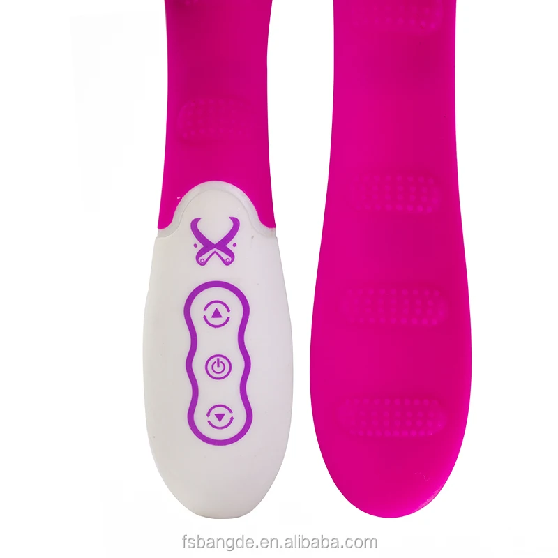 G-spot Vibrator Dual Vibrating Rotating Dildo Stick 7 Speed Vibrating Mode Waterproof