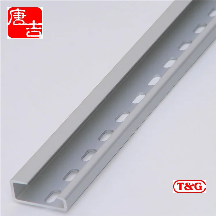 Latest C Type Channel 35Mm Aluminum Din Rail Guid