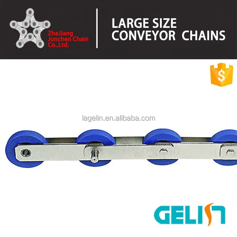 ST133F1 Moving Walkway Parts nylon roller escalator step chain