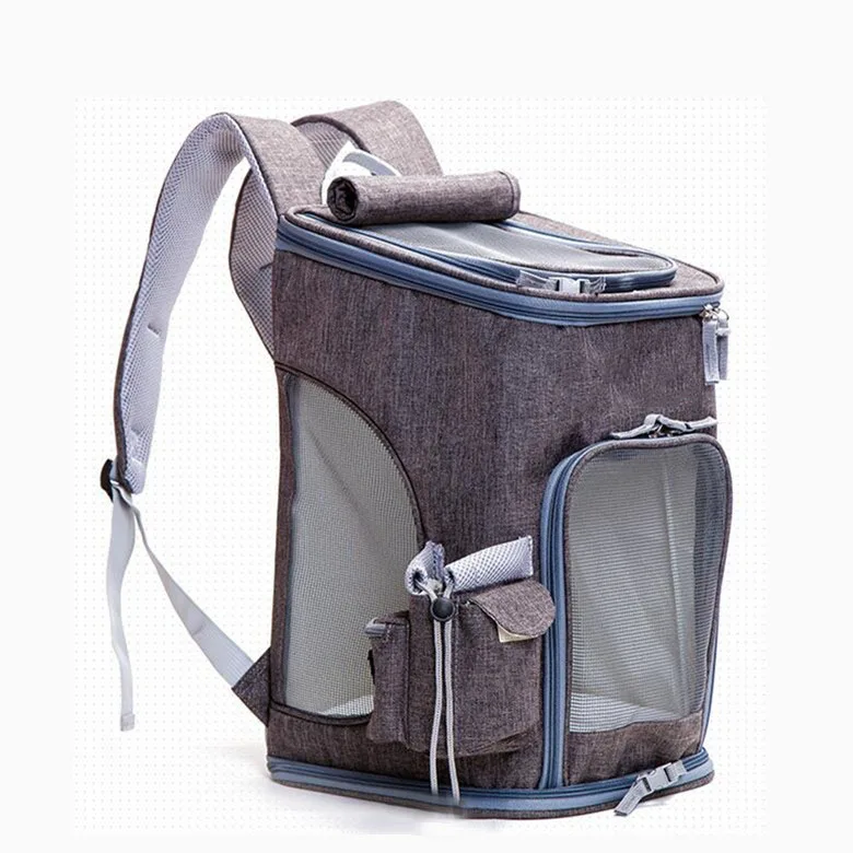 Advocator OEM/ODM Pet Carrier Backpack Airline Approved Bird cage Bag with Mesh Windows for Small Medium Dogs Cats