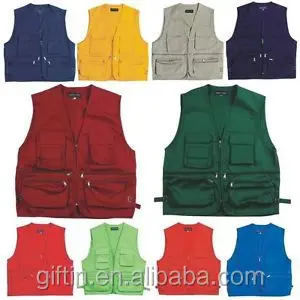 Качественный охотничий жилет без рукавов с принтом или вышивкой на заказ