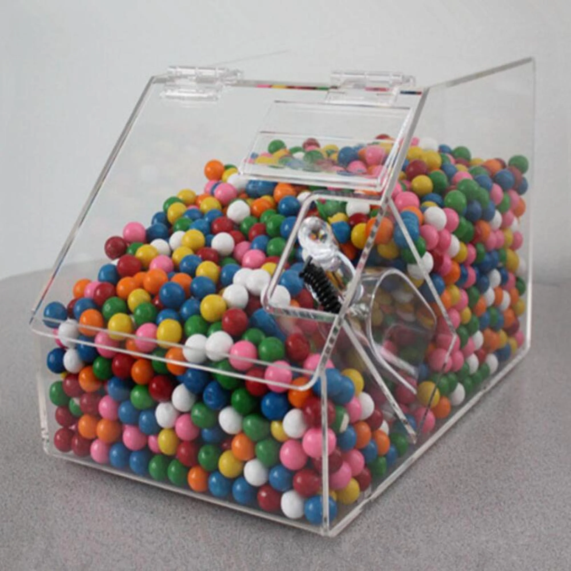 Adjustable  Candy rack acrylic bins and scoop(Whosale Only & Order cash counter only, MOQ is 5sets)