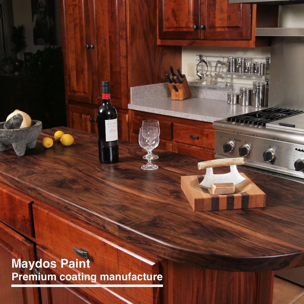 Китай Maydos полировочные материалы два компонента полиуретановая краска полиуретановая мебель деревянное покрытие