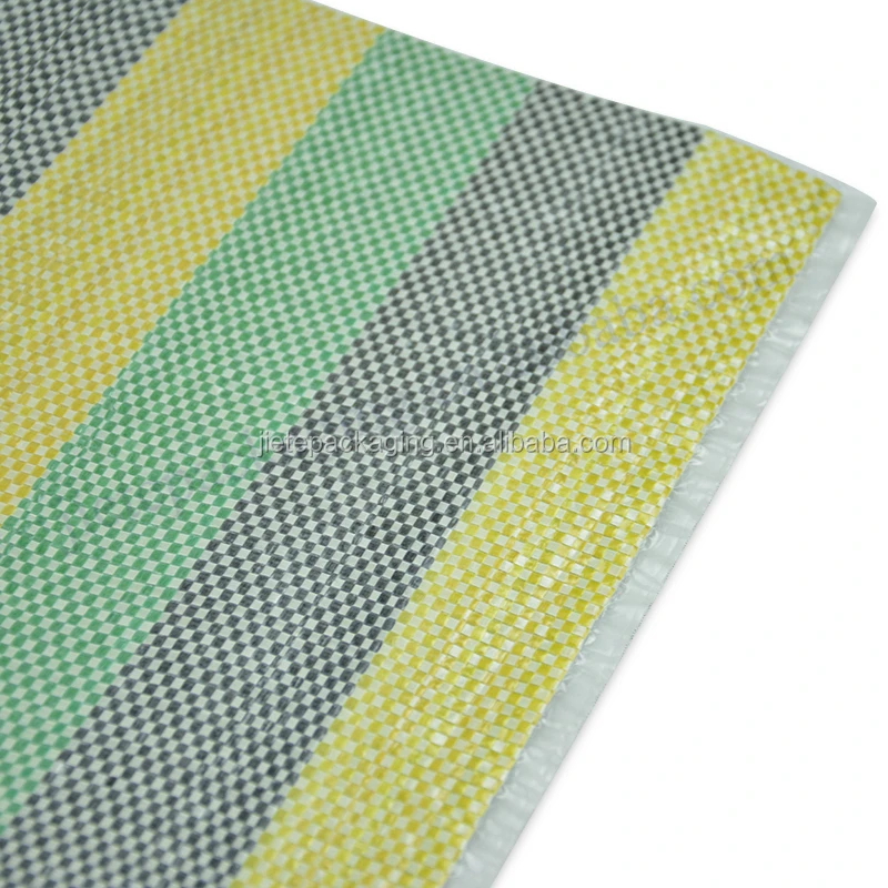 
Export to Africa customized pp woven shopping bag with D handle 