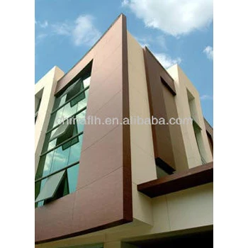 
Durable Outdoor Wall Material Hpl Phenolic Exterior Wall Panel 