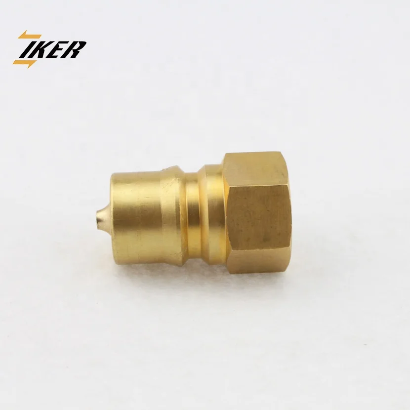 KZD HANSEN HK series brass hydraulic quick connect coupling