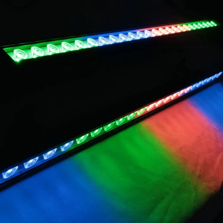 Trade assurance outdoor facade lighting led bar dmx led light bar IP65 RGBW led wall washer light