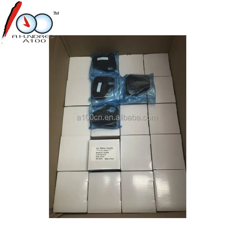 Compatible 12mm * 30m white label cable ID tape cassette for MK1500 MK2500 printer