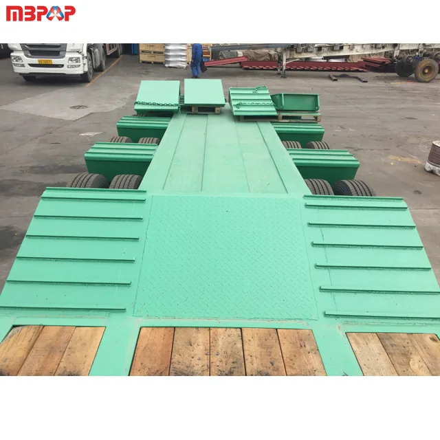 Cheapest Good Quality Removable Gooseneck  Steel FUWA Orjost Trailer for Sale Semi-trailer Truck