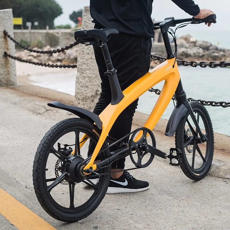 Boom Arrival!!! LEHE S1 Newest 20 Inches Front Suspension Urban Cityroad Electric Bicycle