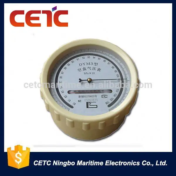 
Marine Aneroid Barometer with plastic shell 