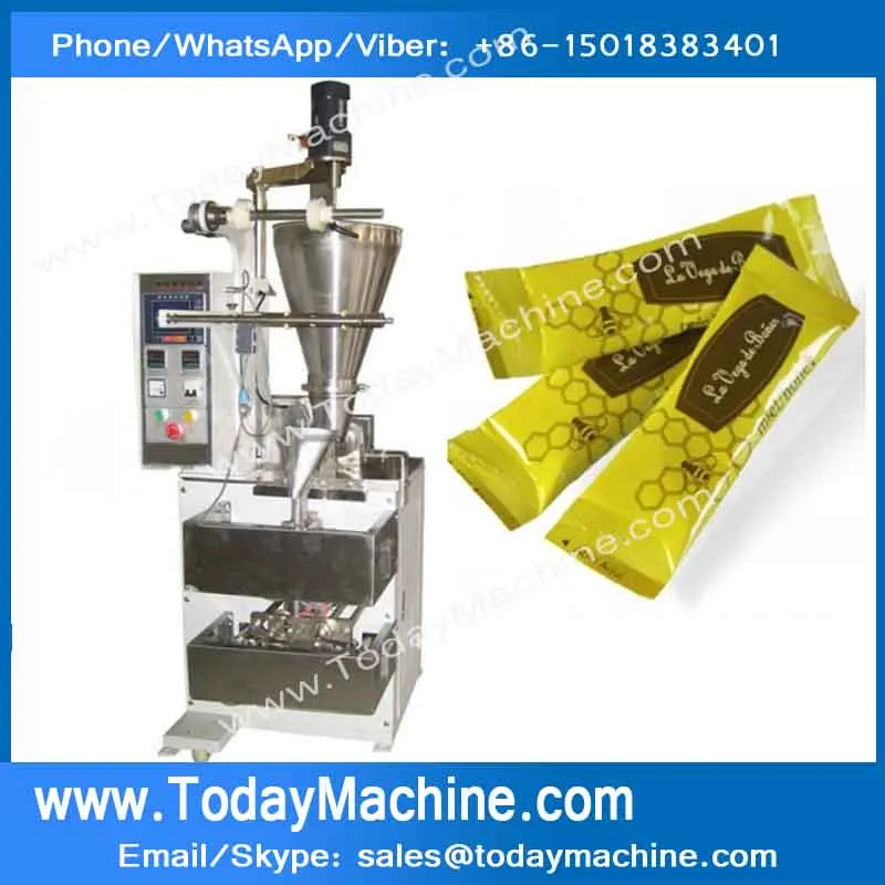 China salt packer powder bag packing machine