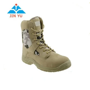
Low Price top sale military desert combat army boot with Camouflage color 