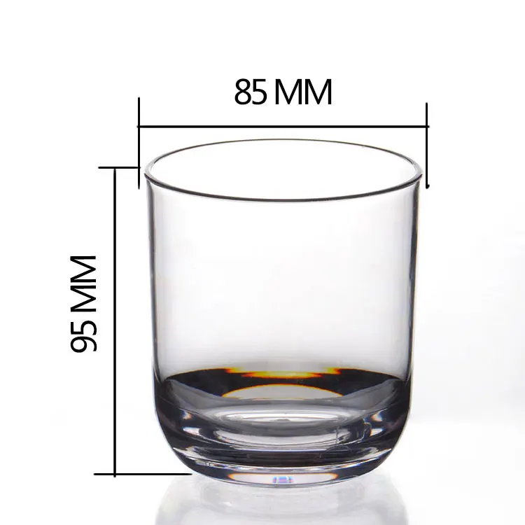 Best Selling Thick Plastic Reusable 40cl Acrylic Whisky Glass