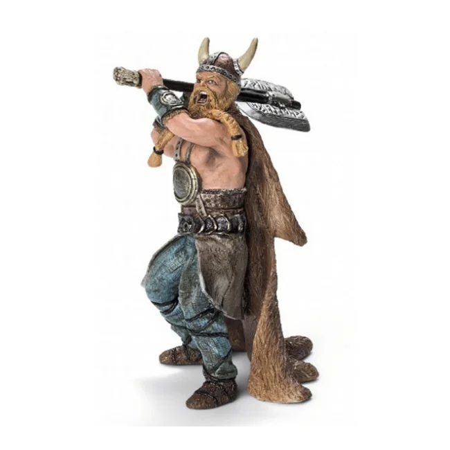 custom make 3d Warriors of the World hard plastic Viking figure