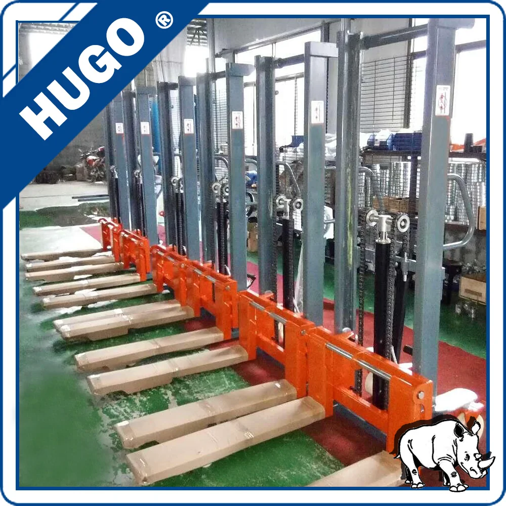 
Heami Fixed forks manual hand stacker 