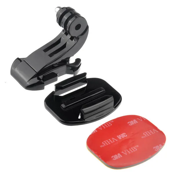 OEM Vertical J-Hook Buckle Mount + Flat Mount + Adhesive Sticker Kit For Gopro 8 7 6 5 Sport Camera Accessories