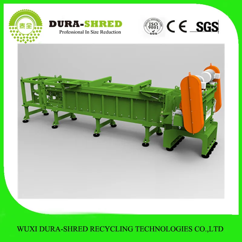 Taiquan Plastic Recycling Line Automatic shredder plastic household machine