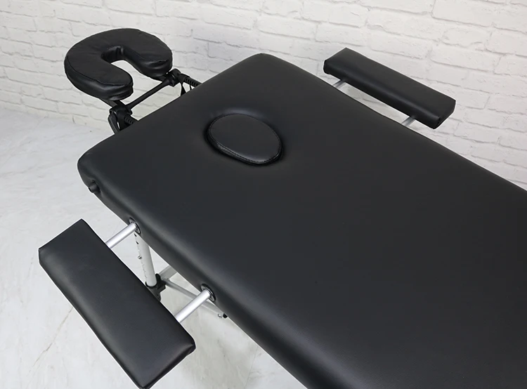 Portable Massage Table SPA Therapy Beauty Couch Bed Portable Folding Light Weight Beauty Bed Shampoo Chair Beauty Bed PVC 12