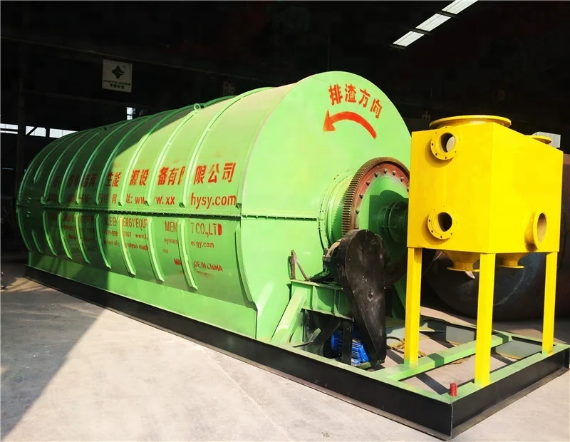 Advanced machinery waste plastic / pmma pyrolysis plant Xinxiang Huayin Group