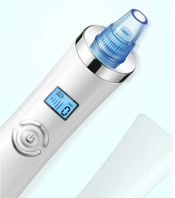 6 In1 Heads New Best Facial Handheld Electric Pore Nose Acne Vacuum Blackhead Remover for Home Use