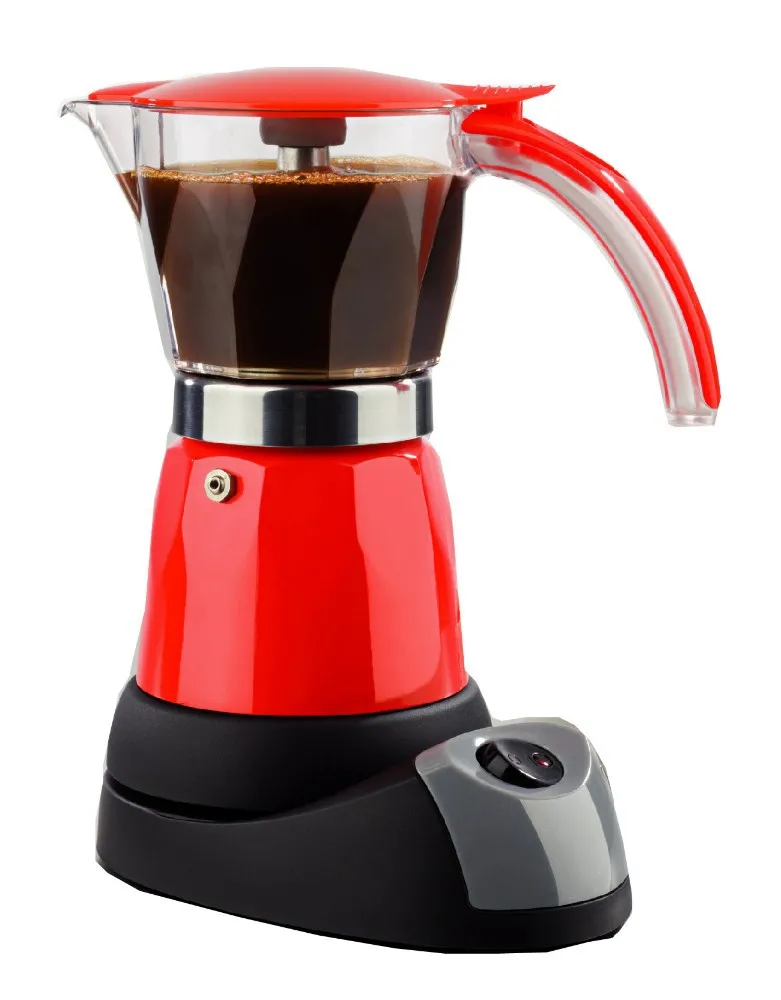 
2016 New style coffee maker Supplier easy to use 6 cups coffee boiler maker 