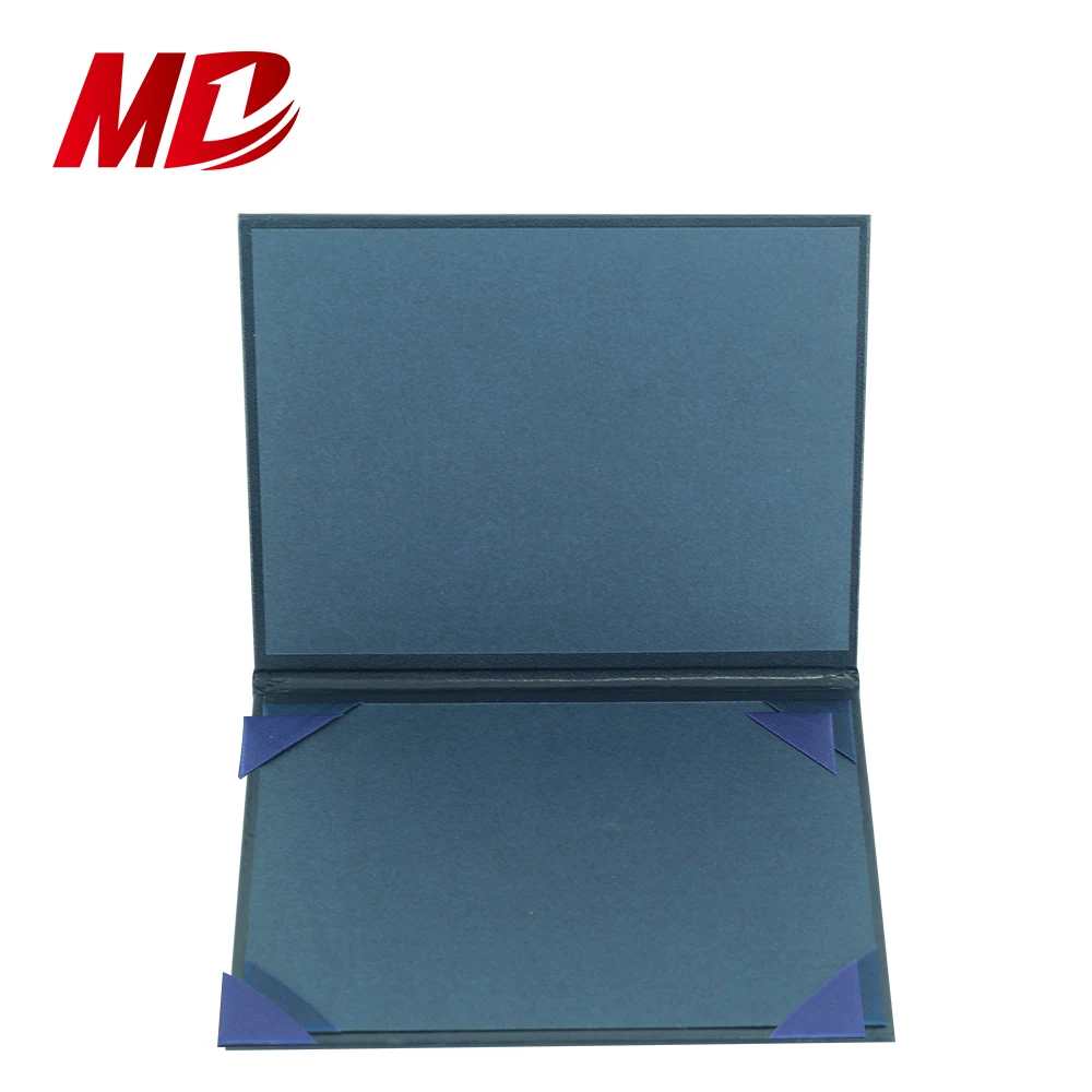 Высококачественный дешевый кожаный чехол A4 с сертификатом, кожаный держатель для диплома