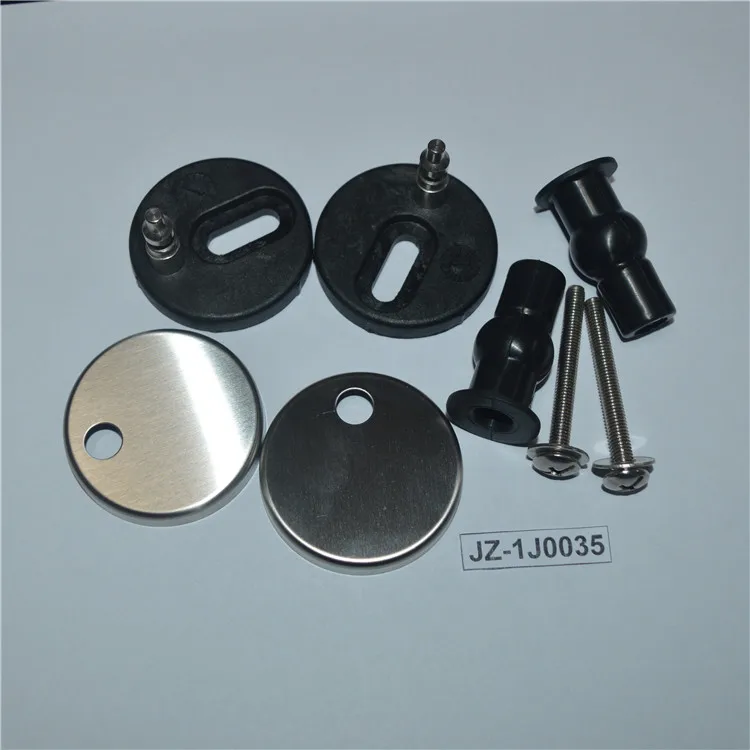 JZ-IJ0035 toilet fixing plastic toilet seat hinge