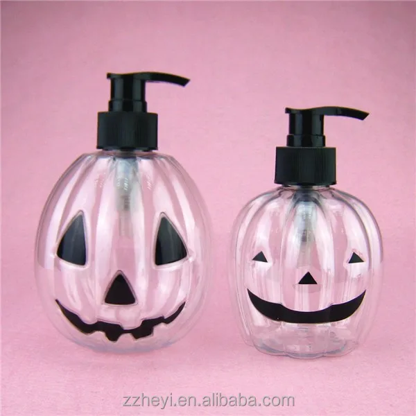 
Halloween Pumpkin Cartoon Shampoo Plastic Bottle 