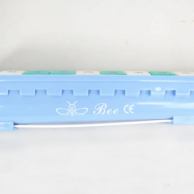 Bee Brand 13keys toy musical keyboard instrument colourful organ melodica