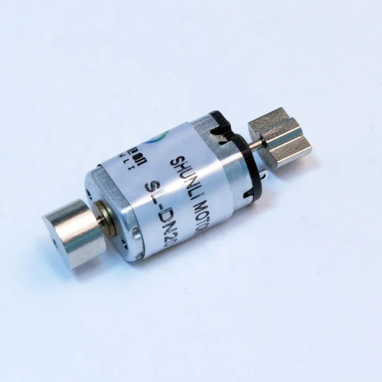 Dual shaft N20 1.5v 6v 12v dc vibrating motor