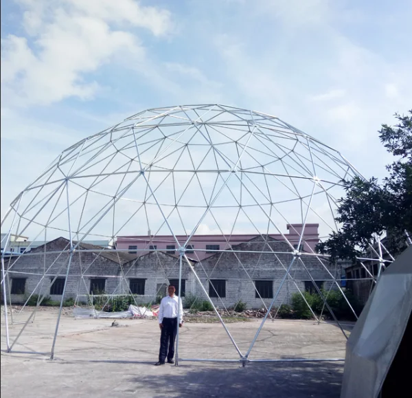 Guangzhou dome event tent round shape camping tents in Europe