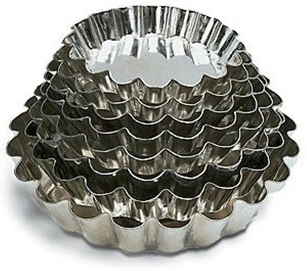 Aluminum boat shaped Cupcake Tray Egg Tart Pan Muffin Mould Mini Tart Tins