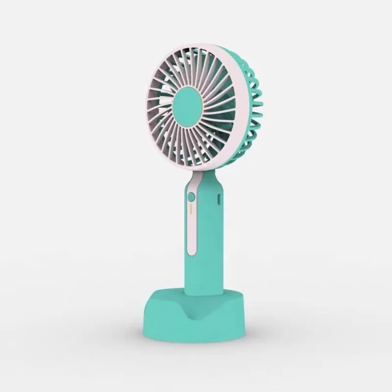  Портативный стол Электрический перезаряжаемый складной мини USB вентилятор со стандартным телефоном