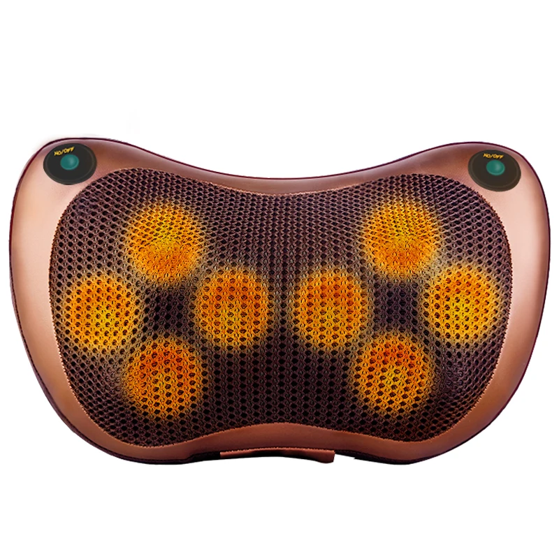 Shiatsu Kneading Heat  Electric Back Neck Shiatsu Vibrating Shoulder Massage Pillow
