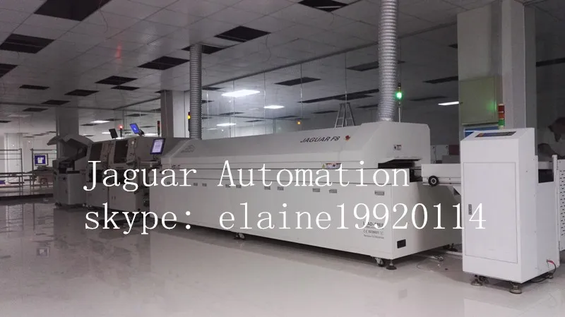 Factory direct sale  F8-700 Large eight temperature zone lead-free hot air SMT reflow soldering machine for SMT production line