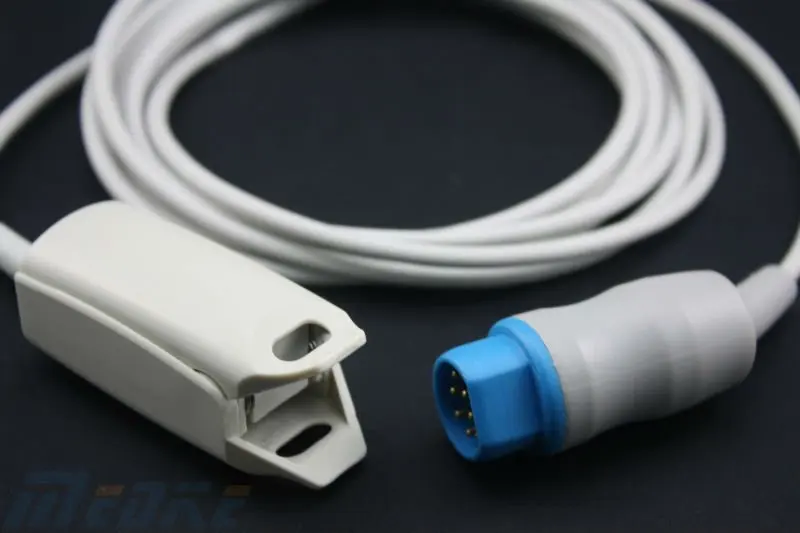 ту се drager- сименс пальца взрослого/клип spo2 датчик, 10 контакты, p9309a, для медицинского оборудования