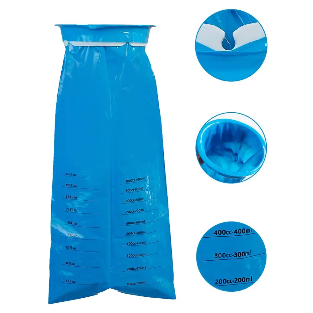
Pack of 45 pcs Light Blue medical vomit bag for vomit collecting, carsickness, morning sickness 