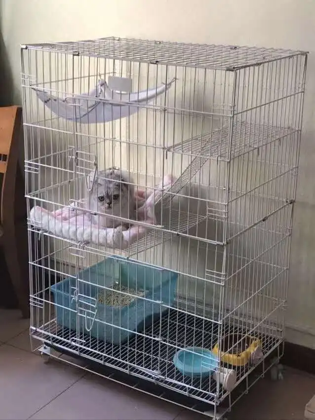 Good quality factory directly can use in the home or outdoor  portable heavy duty pet dog cage