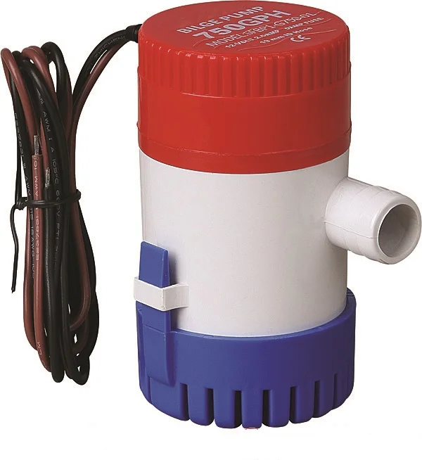 
Boat Marine Plumbing Electric water Bilge Pump :12V/24V DC, 350GPH/500GPH/750GPH/1100GPH automatic Bilge Pump for boat 