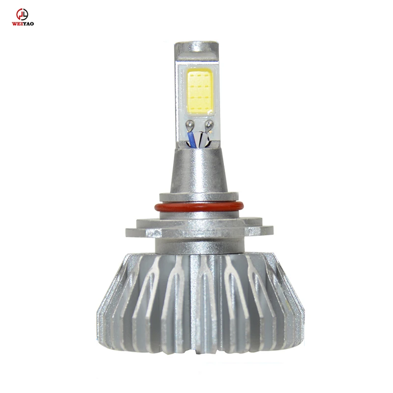Гуанчжоу weiyao питания 2200lm 9006 СВЕТОДИОДНАЯ фара мотоцикла портативный свет автомобиля