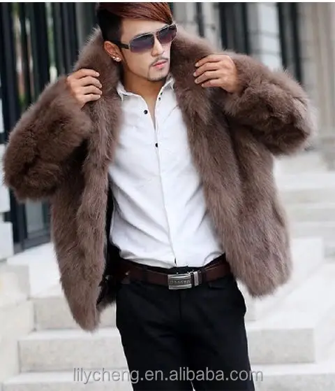Оптовая продажа мужское модное зимнее пальто из искусственного меха под заказ для мужчин заводская цена Шэньчжэнь лилии Чэн