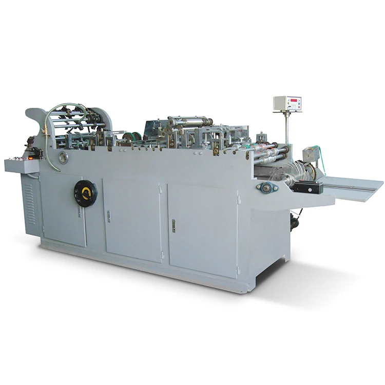 High-accuracy high speed small packing paper bag making machine
