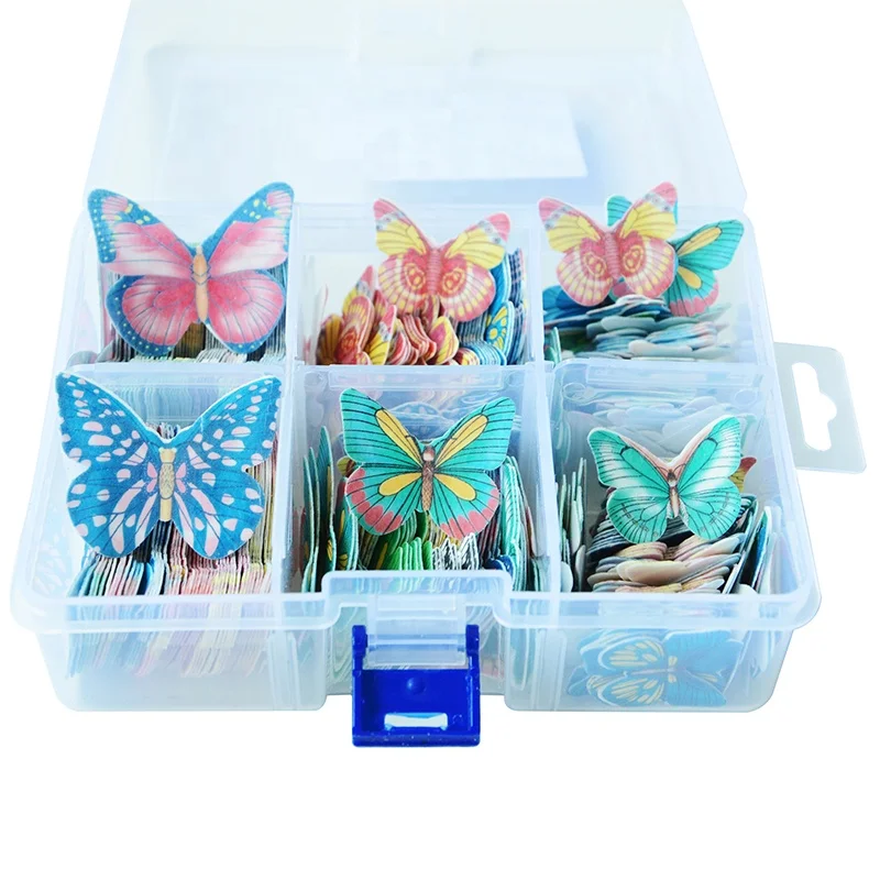 Edible Image Cake Edible Wafer Frosting Sheet - butterfly image - 10sheets/pack A4 size - Thickness 0.65mm