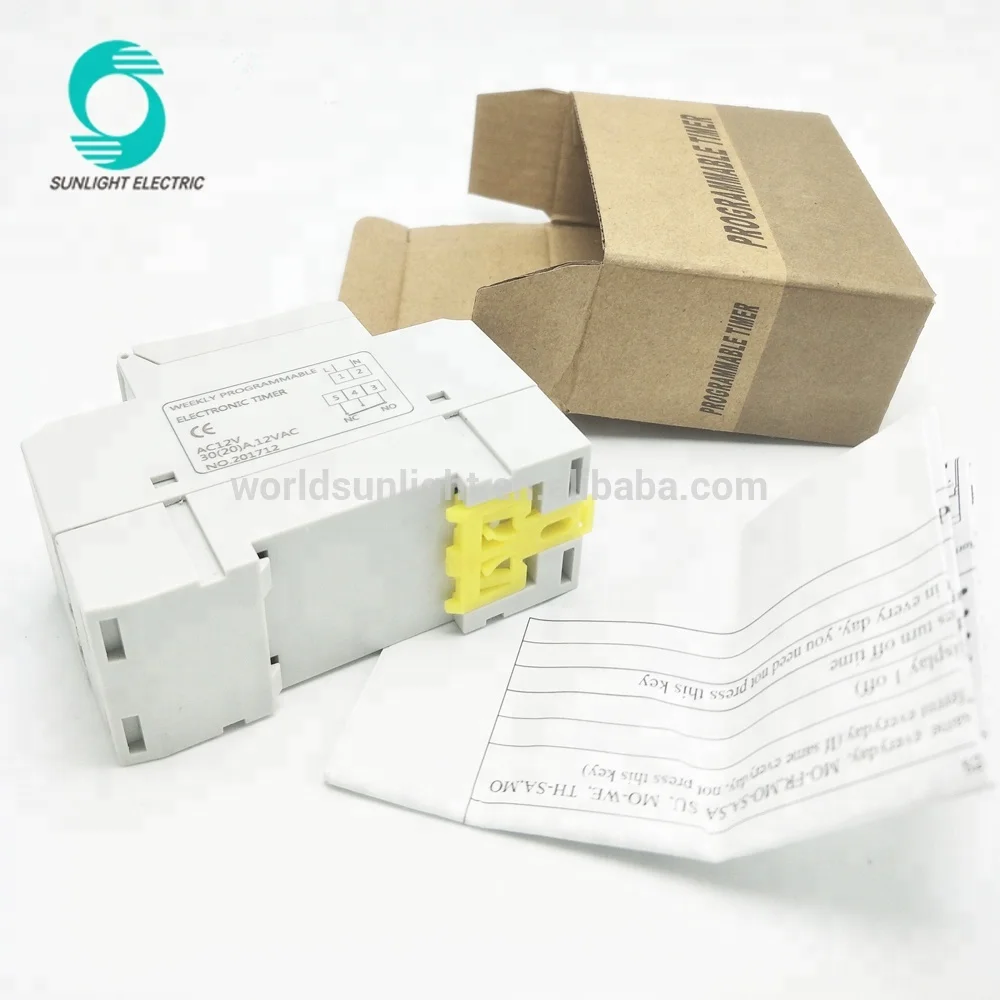 XLHC15A 220V 15A еженедельно или ежедневно ЖК-дисплей din-рейку цифровой программируемый механический