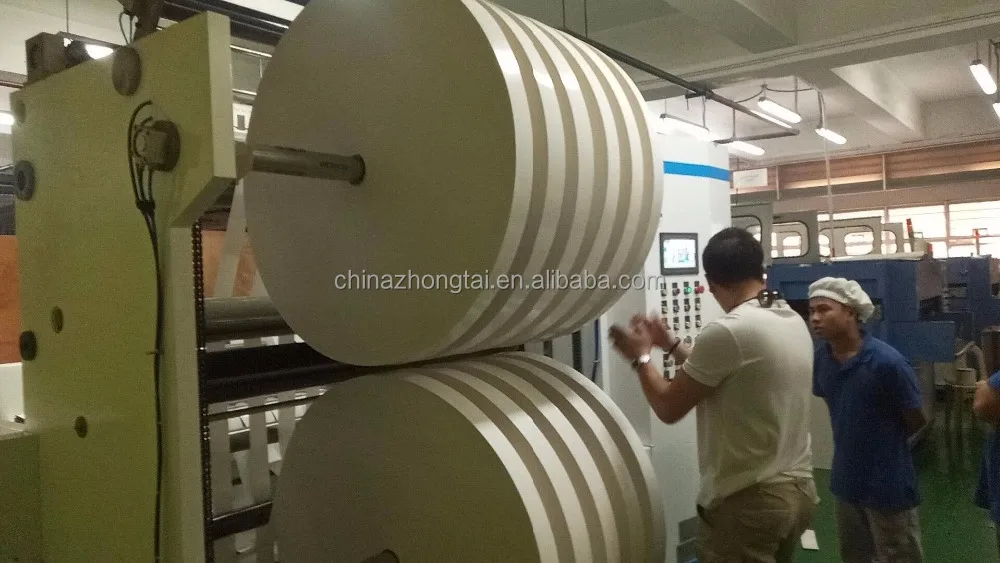 Cutting Slitting and Rewinding Machine Full Automatic High Speed Paper 1600mm Slitting Rewinder 350m/min Production Capacity