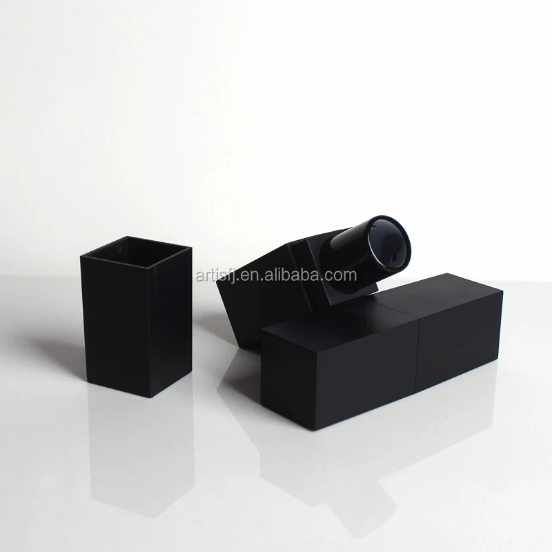 Wholesale best selling oem pink black lipstick tube for makeup lipstick manufacturer