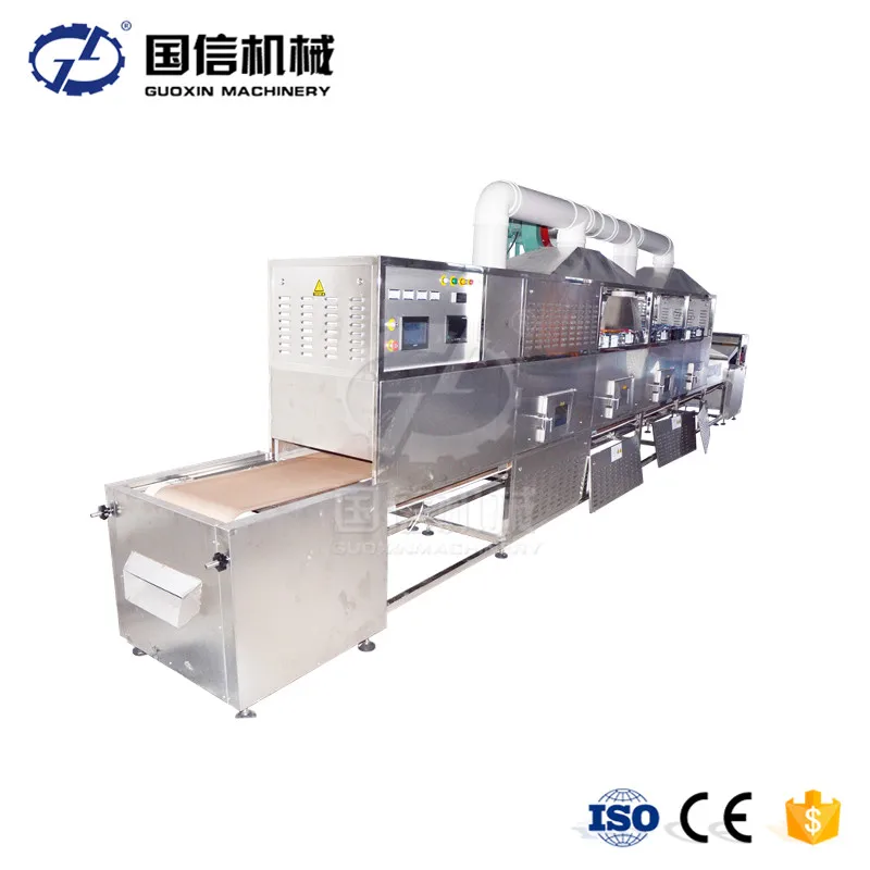 
New type microwave dehydration tobacco leaf dryer / curry leaves drying machine 
